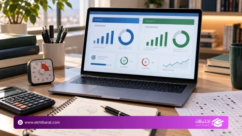 ما الفرق بين حاسبة القدرات وتوقع الدرجة في منصة اختبارات؟