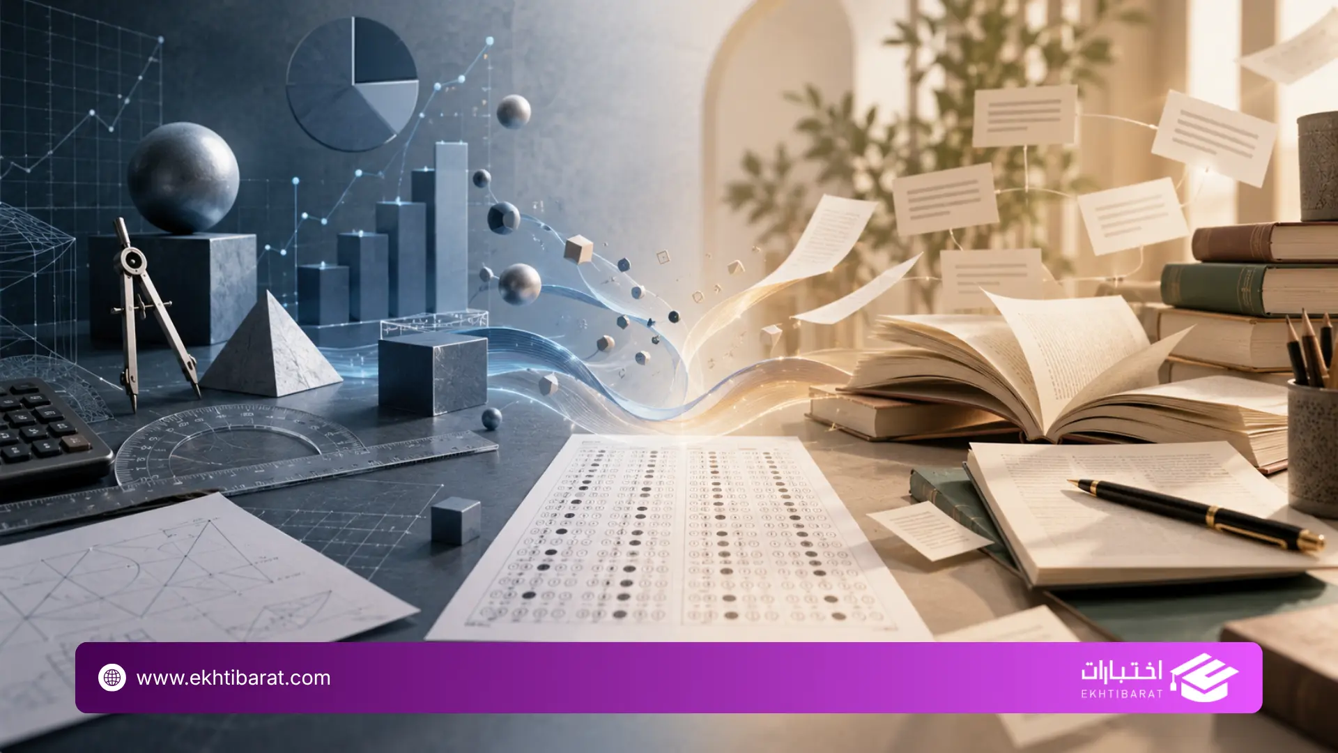 كم سؤال في اختبار القدرات العامة؟ أقسام الكمي واللفظي بالتفصيل